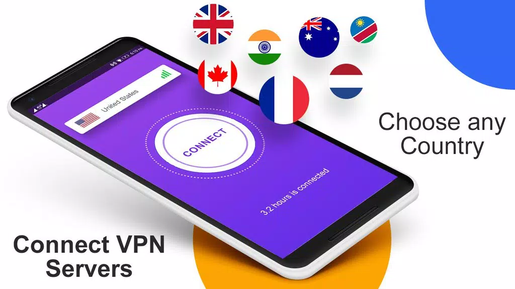 Super Vpn Proxy Browser : Fast Vpn Server Screenshot 1