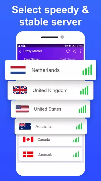 Super Vpn Proxy Browser : Fast Vpn Server Screenshot 4