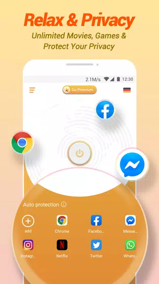 Pangolin VPN- Free VPN Proxy Unlimited Hotspot vpn Screenshot 2