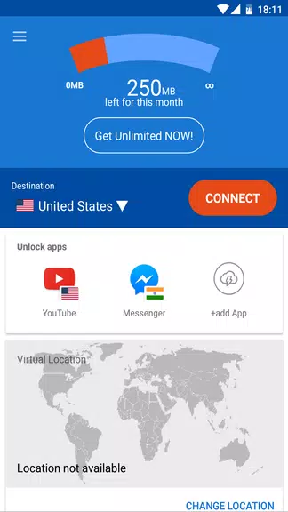Cloud VPN - Proxy Server - Unlimited Screenshot 2