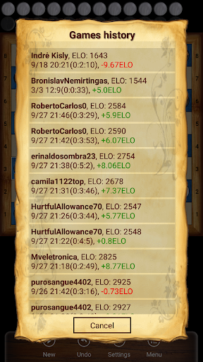 Brazilian Dama - Online Screenshot 2