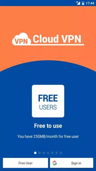 Cloud VPN - Proxy Server - Unlimited Screenshot 1