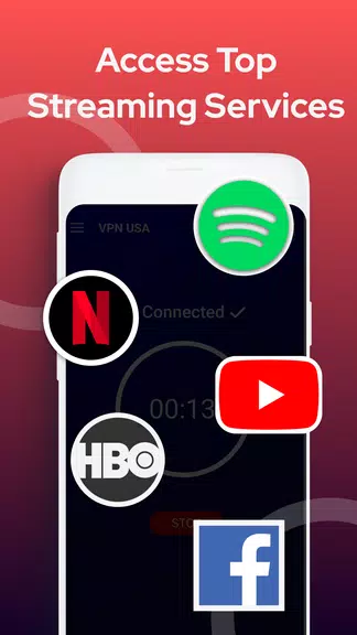 USA VPN Proxy, Free VPN Unlimited - VPN Master Screenshot 3