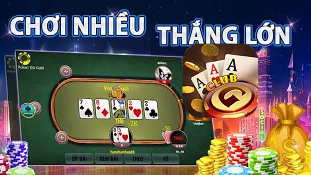 Game danh bai doi thuong - Tỷ Phú Club Screenshot 1