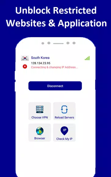 Korea VPN Free - South Korea VPN Master Screenshot 1
