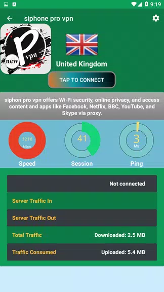 siphon vpn pro Screenshot 4