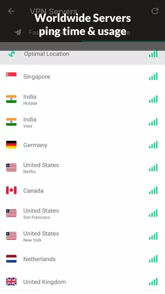 Wolf VPN - Free VPN Proxy & Wi-Fi Security Screenshot 2