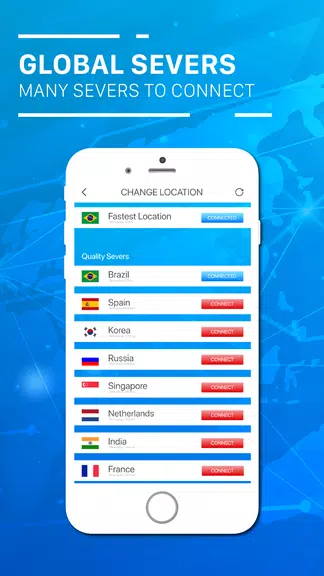 Free VPN Download - Unlimited Fast Secure Hotspot Screenshot 2