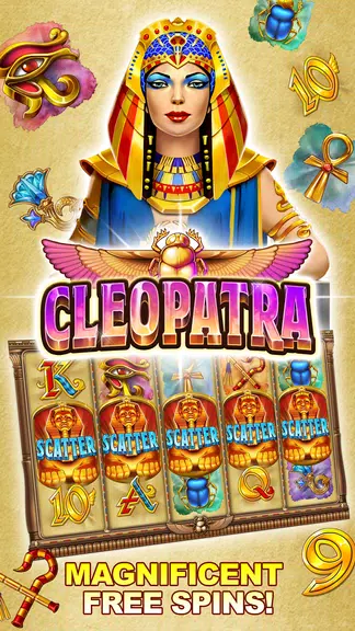 Egyptian Queen Casino Slots! Screenshot 1