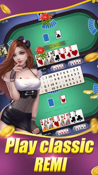 Remi Indonesia Online - Indonesia Rummy Screenshot 1