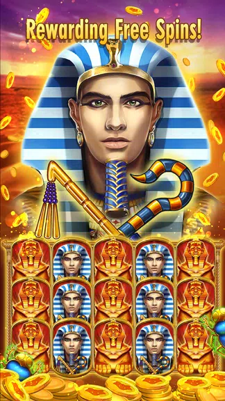 Egyptian Queen Casino Slots! Screenshot 2