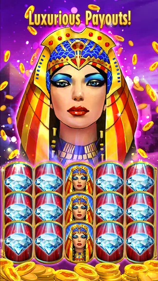 Egyptian Queen Casino Slots! Screenshot 3