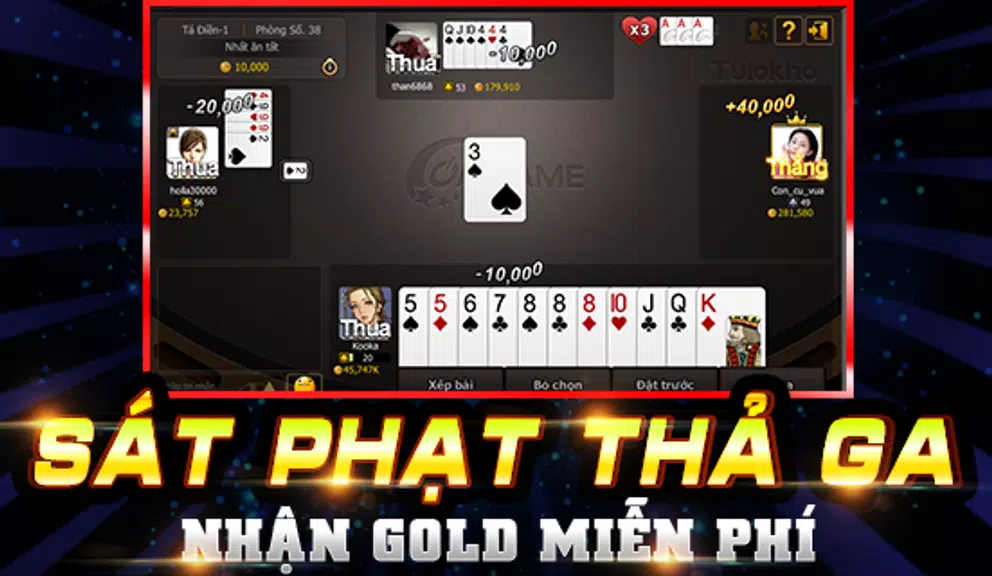 Ongame Tú Lơ Khơ (game bài) Screenshot 3