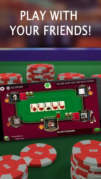 Texas HoldEm Poker - Live Screenshot 1
