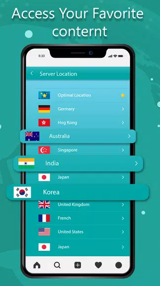 Free VPN -  Fast, Secure and Unblock Site Screenshot 1