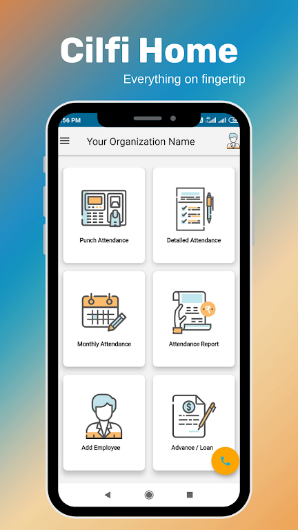 Staff GPS Attendance Salary Screenshot 1