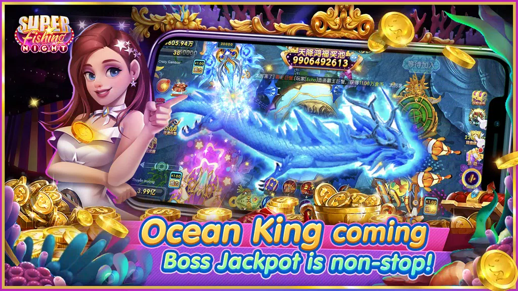 SuperFishing Casino- Slots 777 Screenshot 1