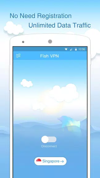 Fish VPN - Free VPN Proxy & Unlimited, Stable Screenshot 3