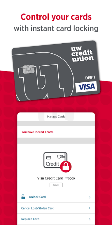 UW Credit Union Screenshot 2