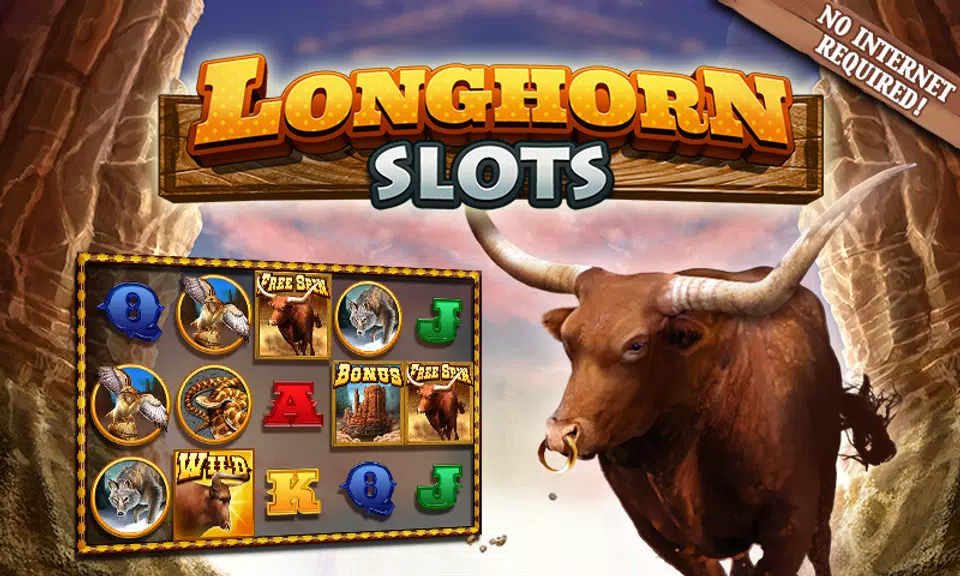Slots Longhorn Slots Game Screenshot 1