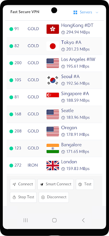 Fast Secure VPN - FastSurf Screenshot 3