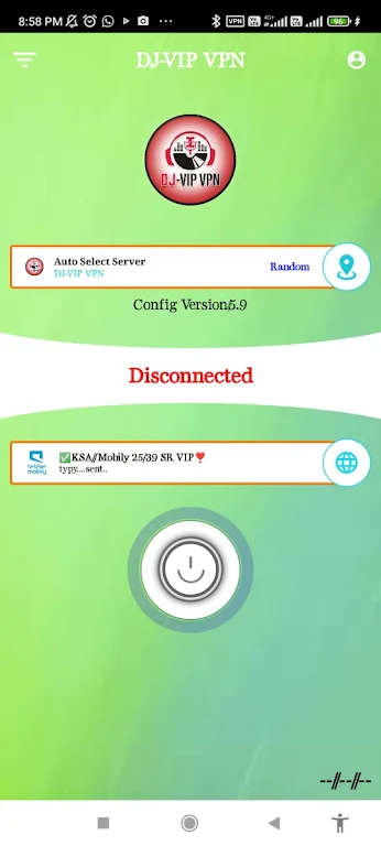 DJ VIP VPN Screenshot 2