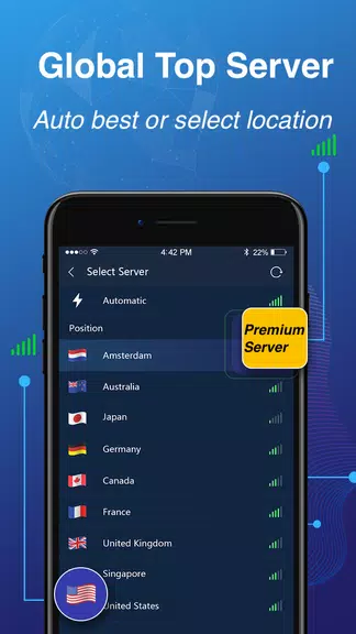 Flash VPN Free - Fast, Unblock & Secure VPN Proxy Screenshot 2