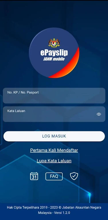 ePayslip JANM Screenshot 1