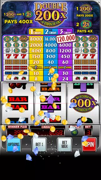 Double 200x Slot Machine Screenshot 1
