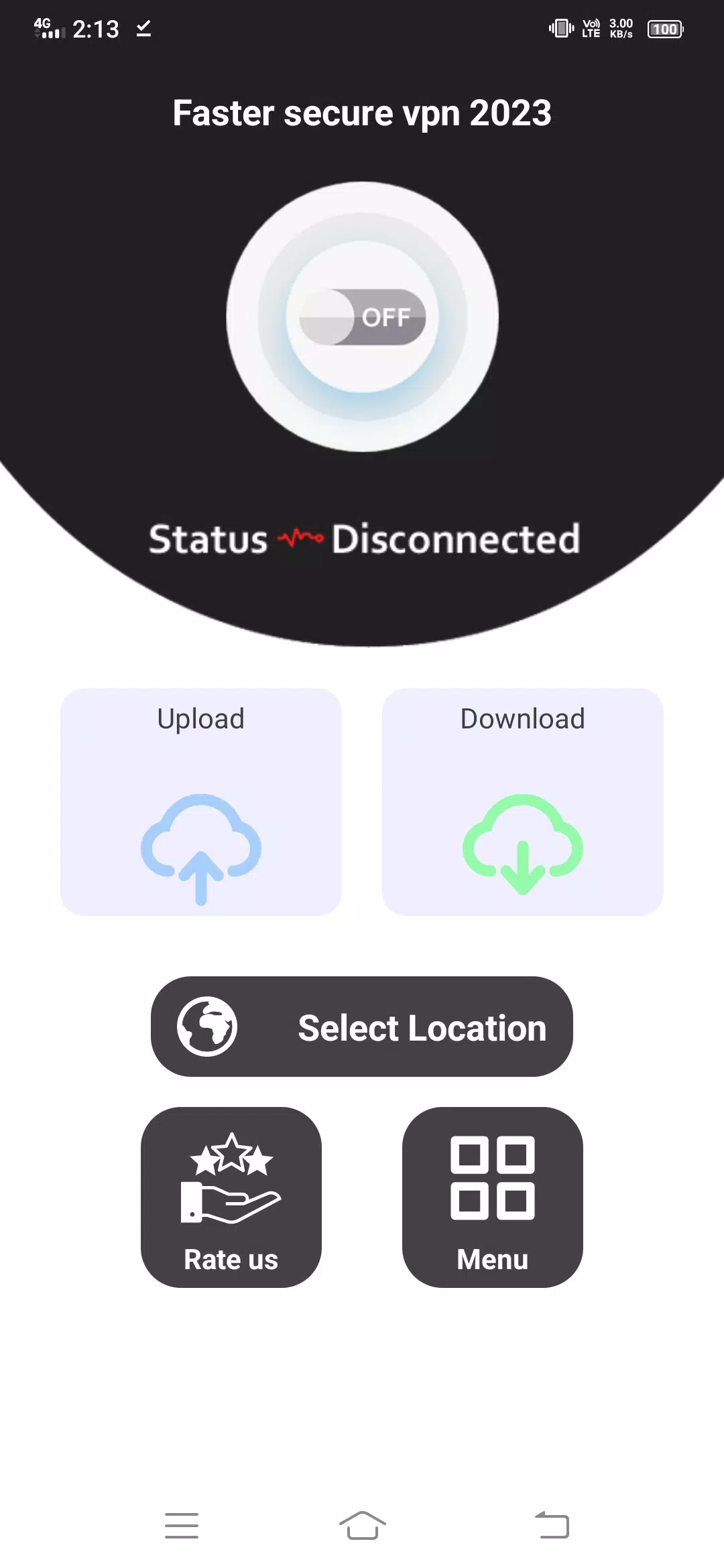 Faster-secure vpn 2023 Screenshot 1