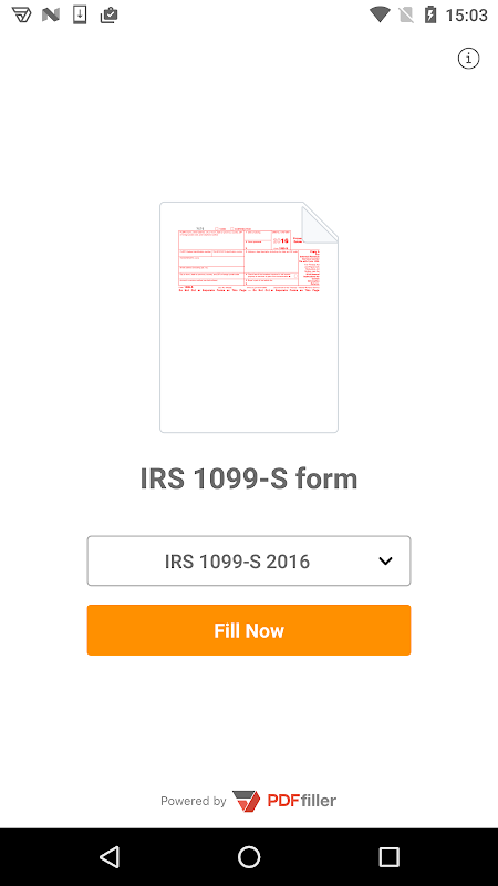 PDF Form 1099 S for IRS: Sign Tax Digital eForm Screenshot 3