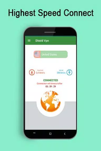 Shield VPN - Change IP Free VPN Master for Android Screenshot 1