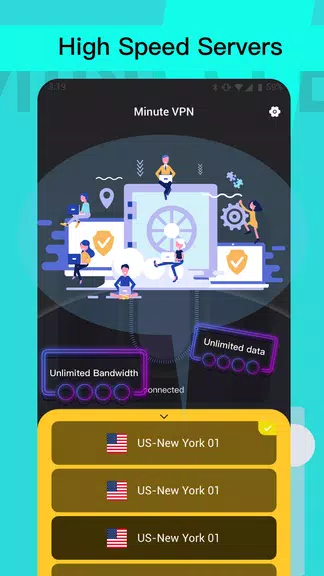 Minute VPN: Premium fast Proxy Screenshot 4