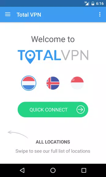Total VPN Screenshot 1