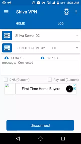 Shiva VPN Screenshot 1