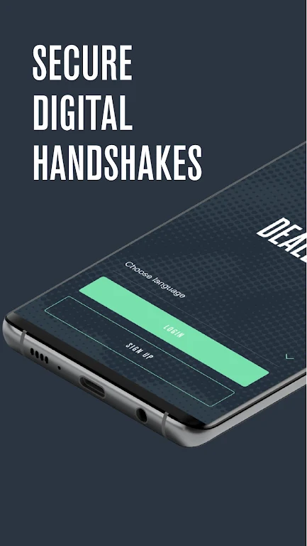 Dealdone - Secure Digital Hand Screenshot 1