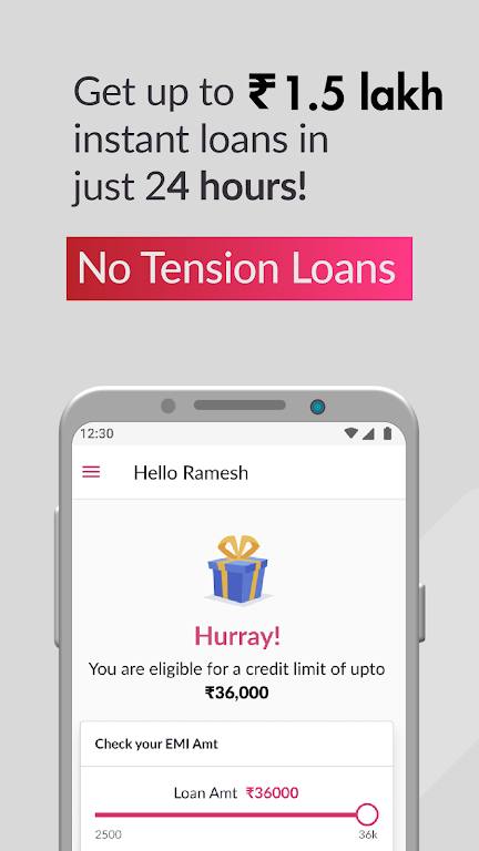 NIRA Instant Personal Loan App Screenshot 2
