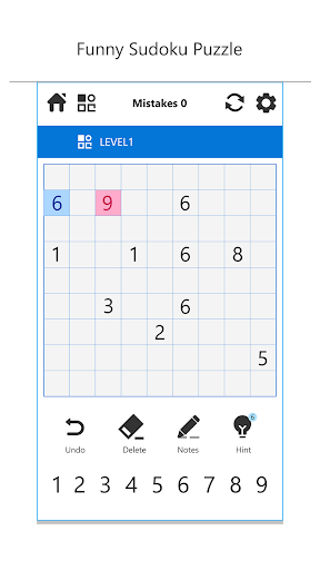 Funny Sudoku Puzzle Screenshot 3