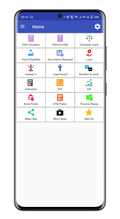 EMI Calculator - Loan & Bankin Screenshot 1