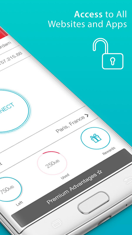 VPNTunnel: Ultrafast Secure VPN Proxy, IP changer Screenshot 2