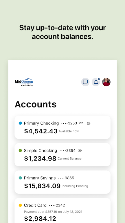 Mid Oregon Credit Union Screenshot 3