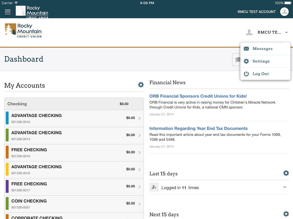 Rocky Mountain Credit Union Screenshot 3