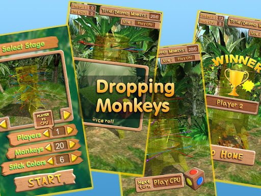 Dropping Monkeys 3D Board Game Screenshot 3