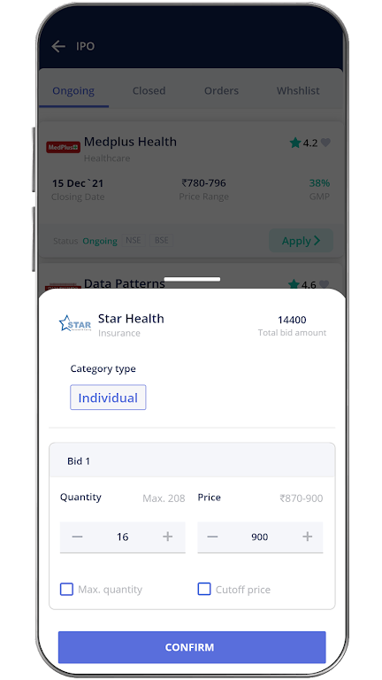 Invest19 IPO Stocks Demat Loan Screenshot 3