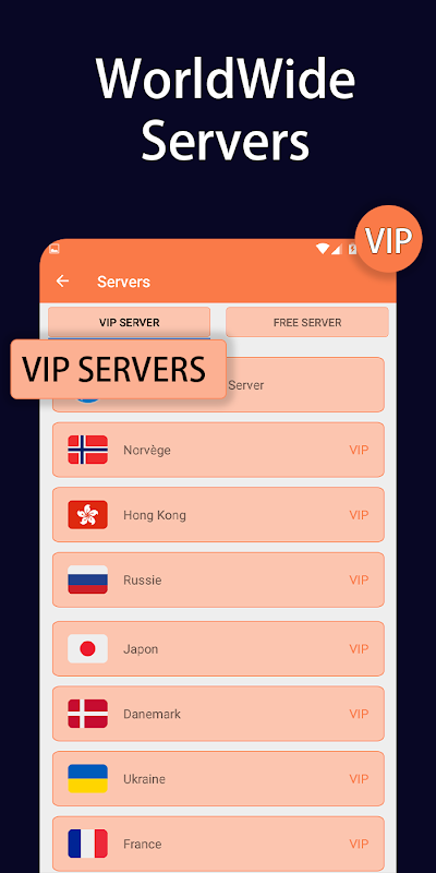 Fast & Free unblock secure VPN Screenshot 3