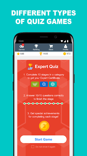 QuizzClub - thousands of free trivia questions Screenshot 2