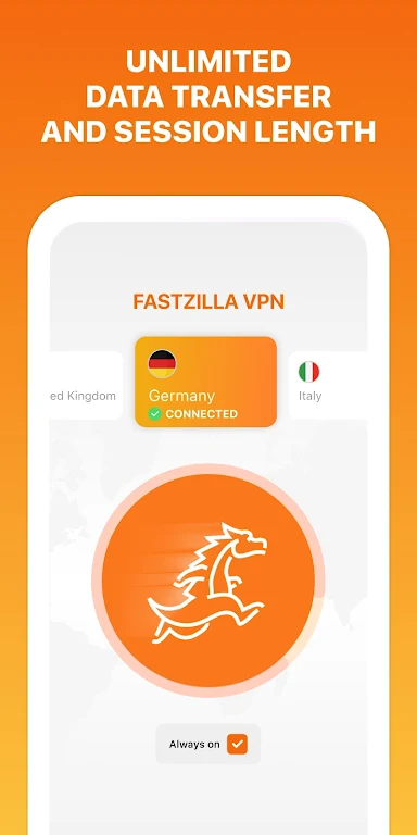 Fastzilla Unlimited VPN & Prox Screenshot 2
