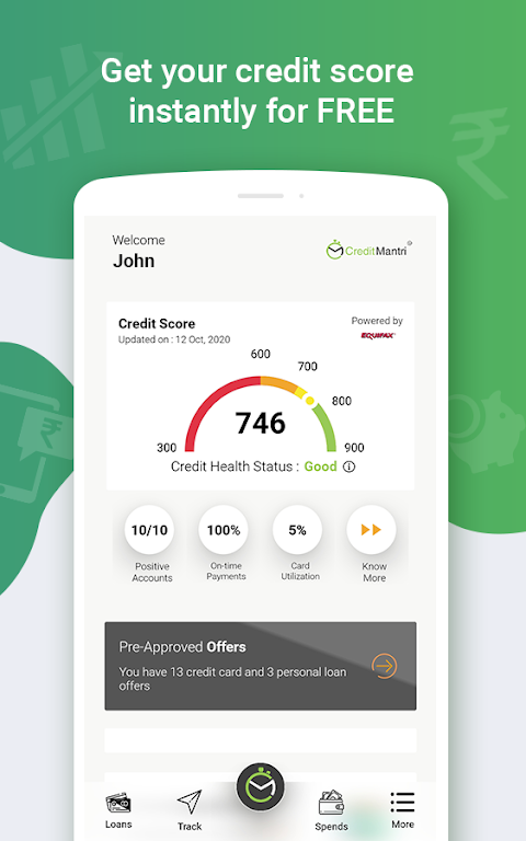 CreditFit Screenshot 1