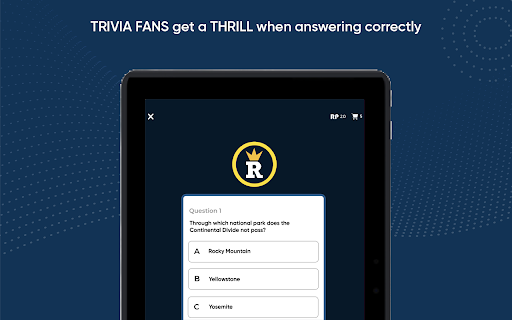 Reward The Fan Trivia Screenshot 2