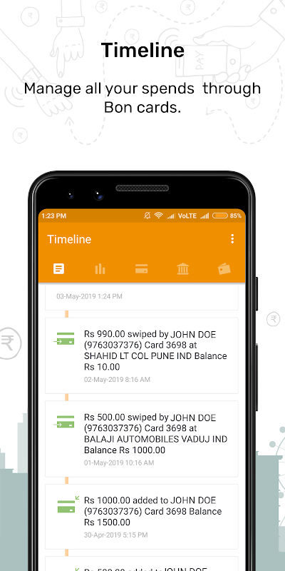 Bon Credit + Card, QR, FASTag & Banking Screenshot 1